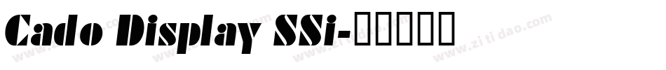 Cado Display SSi字体转换